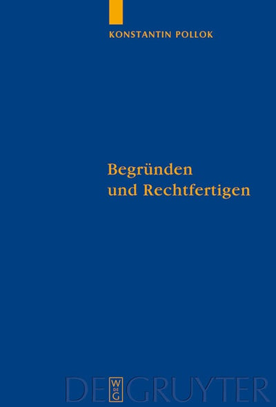 Begründen und Rechtfertigen