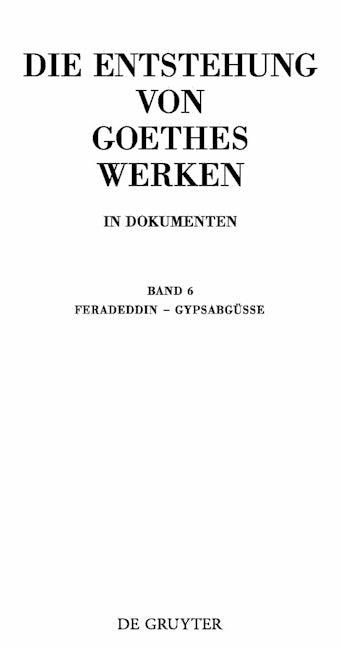 Feradeddin - Gypsabgüsse