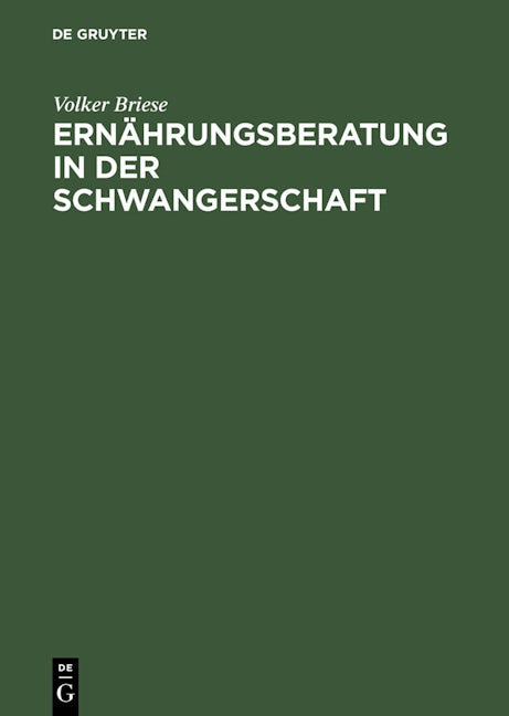 Ernährungsberatung in der Schwangerschaft