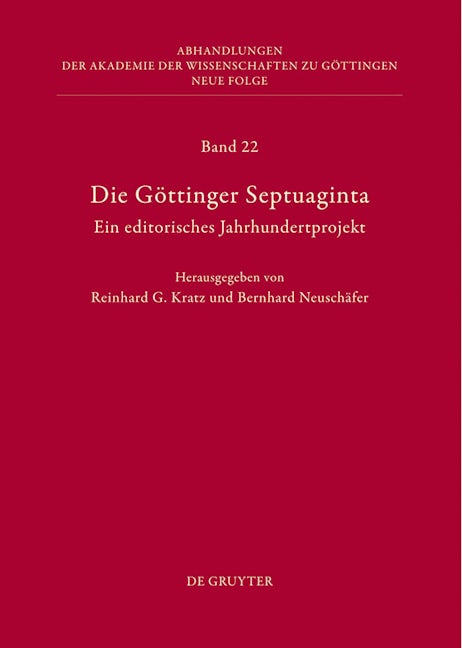 Die Göttinger Septuaginta