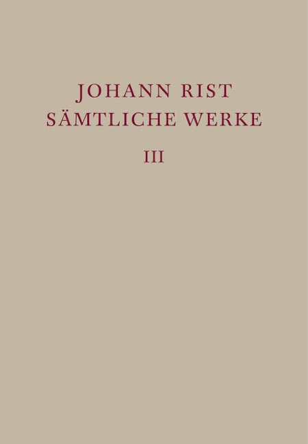 Dichtungen 1634–1642