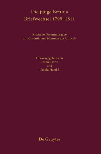 Die junge Bettina. Briefwechsel 1796–1811