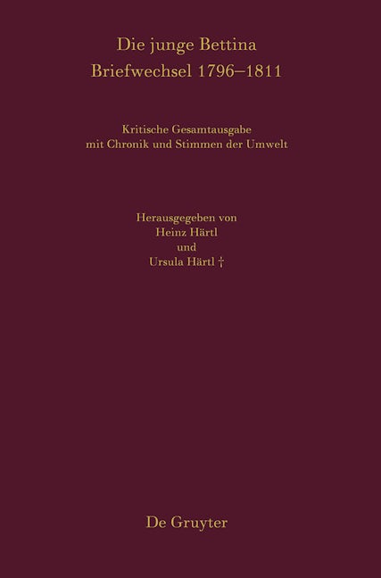 Die junge Bettina. Briefwechsel 1796–1811