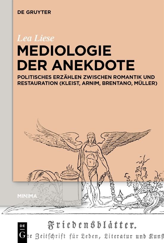 Cover image for Mediologie der Anekdote, isbn: 9783111017167