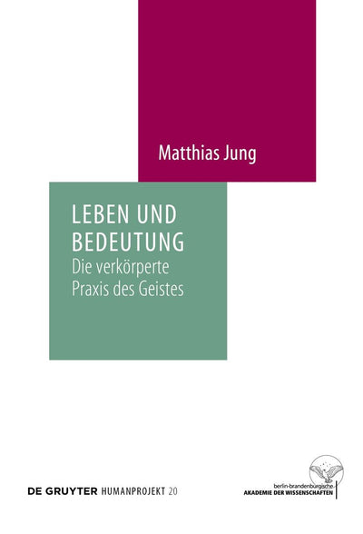 Cover image for Leben und Bedeutung, isbn: 9783111065519