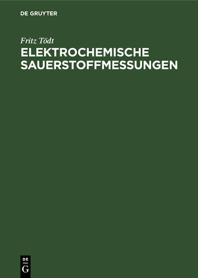 Elektrochemische Sauerstoffmessungen