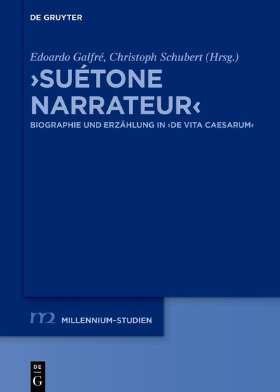 Cover image for ›Suétone narrateur‹, isbn: 9783111333236
