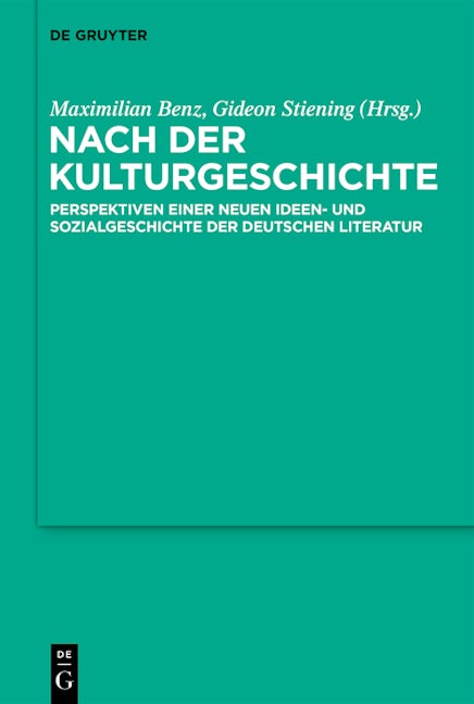 Nach der Kulturgeschichte