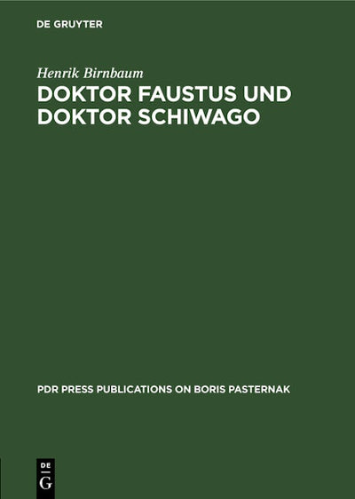 Doktor Faustus und Doktor Schiwago