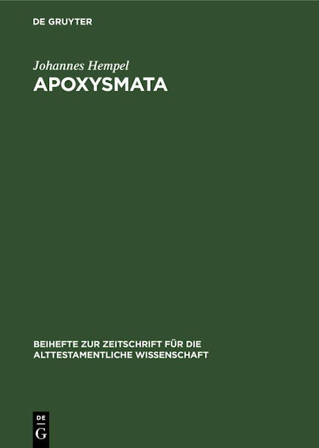Apoxysmata