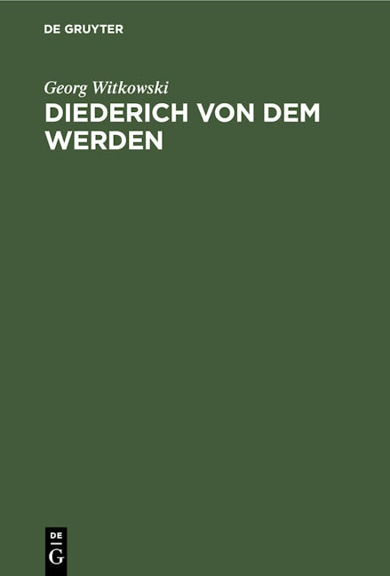 Diederich von dem Werden