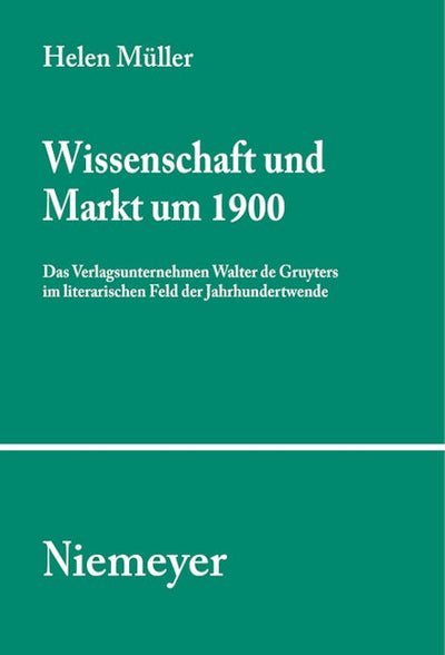 Wissenschaft und Markt um 1900
