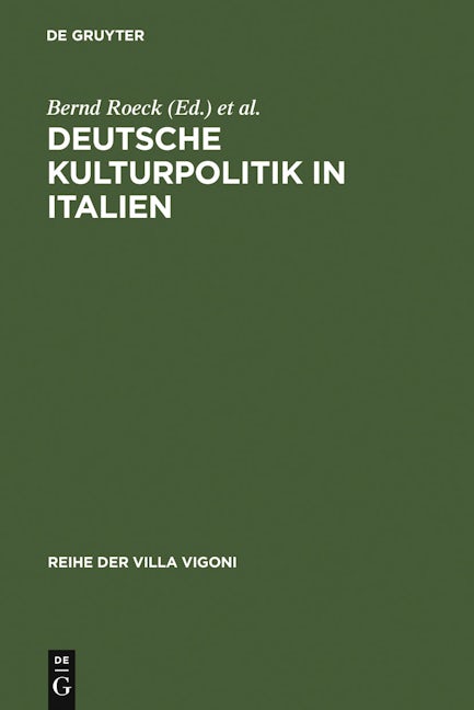 Deutsche Kulturpolitik in Italien