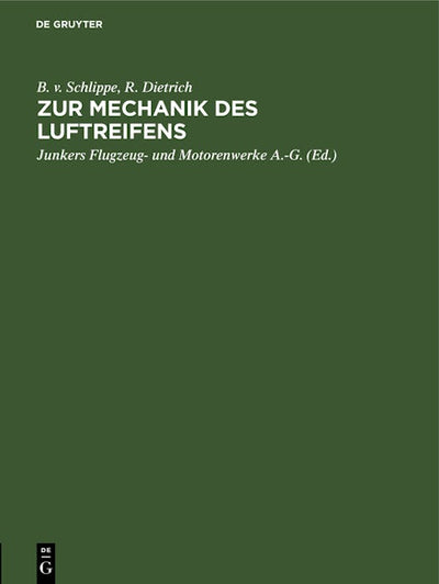 Zur Mechanik des Luftreifens