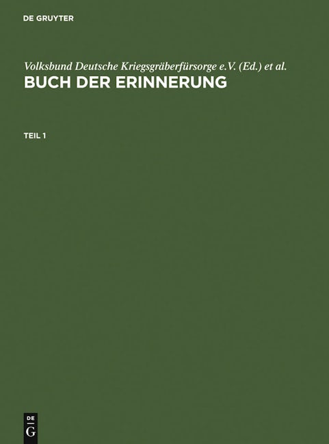 Buch der Erinnerung