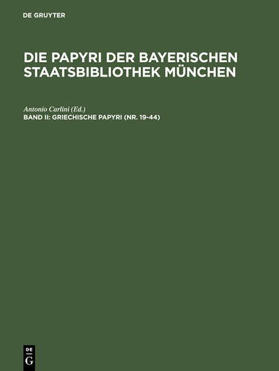 Griechische Papyri (Nr. 19-44)